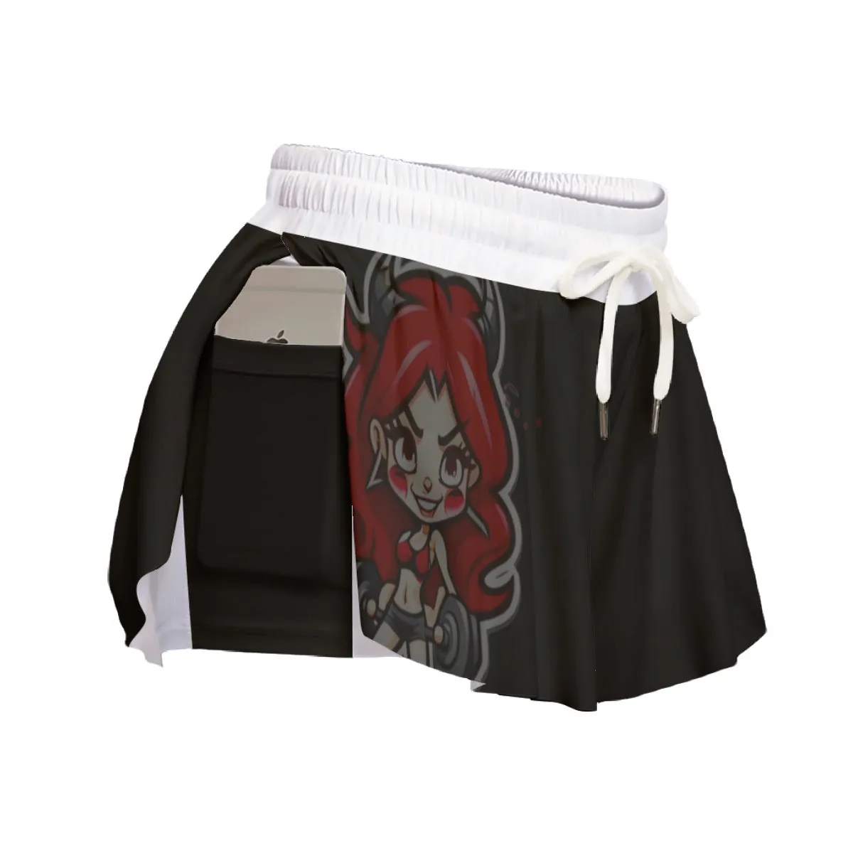 All-Over Print Women's Sport Skorts With Pocket fit1