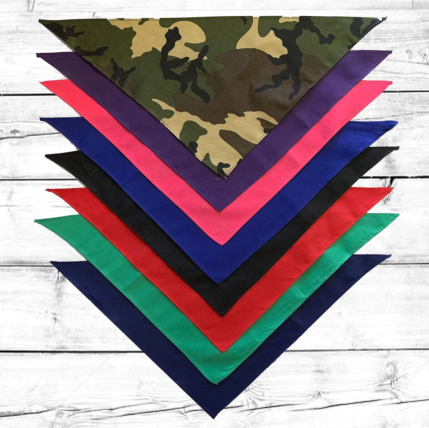 Baller Dog Bandana | 100% Cotton Adjustable Triangle | Made in USA | Tennis | Sports | Biggest Fan | Game, Set, Match | One Size | Camo (347)