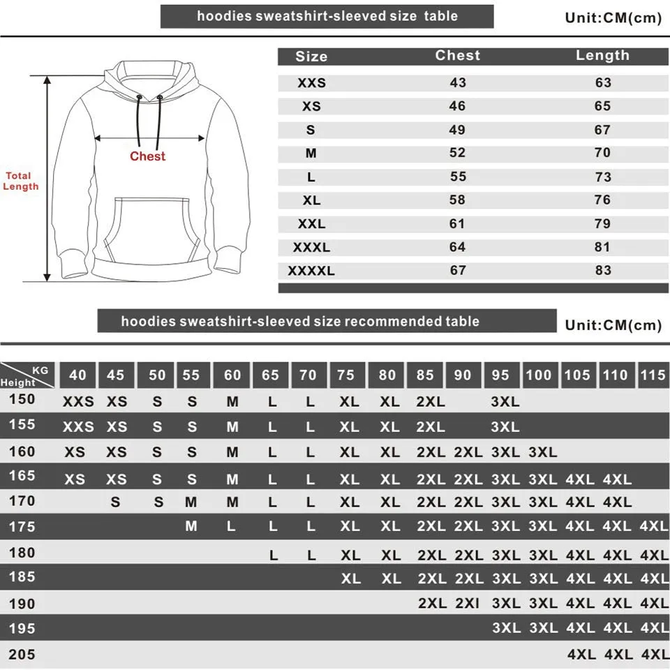 Cartoon BTS Map of the Soul 7 World Tour Hoodies