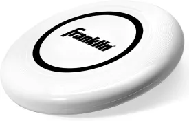 Franklin Sports Flying Disc - Disc for Beach, Backyard, Lawn, Park, Camping - 140 or 175 Grams - Perfect for Dogs - White