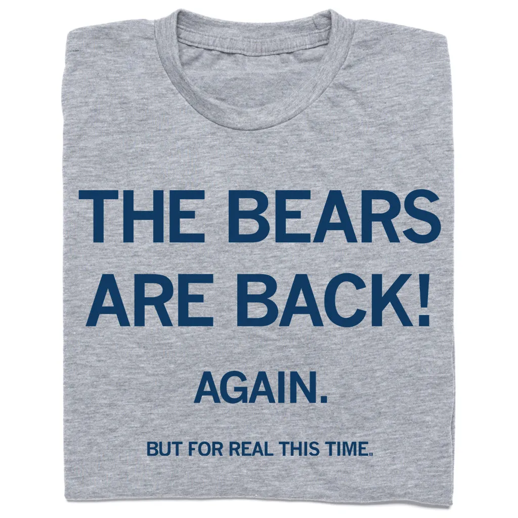 The Bears Are Back