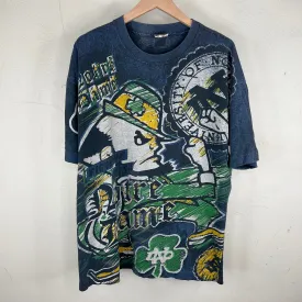 Vintage Notre Dame AOP T-Shirt